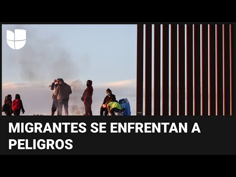 En un minuto: Denuncian horrores que enfrentan migrantes con la nueva política de asilo de Biden