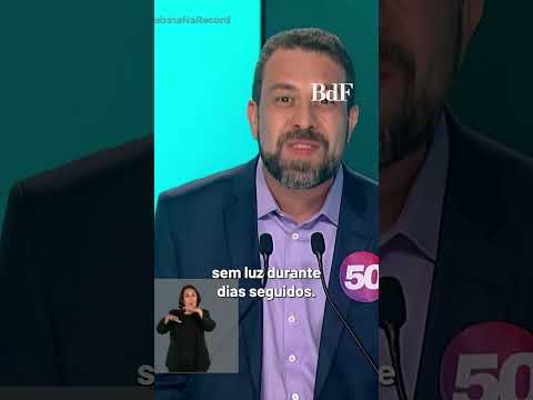 Boulos relembra que Nunes estava em camarotes durante apagão em São Paulo (SP), em 2023