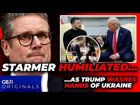Starmer HUMILIATED as Trump WASHES HANDS of Ukraine: 'The war is here to STAY!'