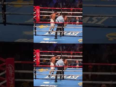 Devin Haney al borde del KO, Ryan García lo hizo besar la lona #boxeo #boxing #box
