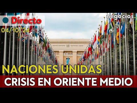 DIRECTO: la ONU ante el ataque masivo de Irán, la respuesta de Israel y la advertencia de Biden