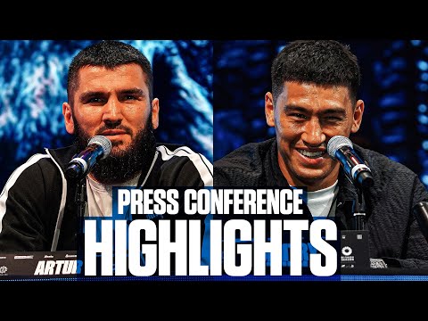 Highlights from today’s beterbiev vs bivol undisputed press conference