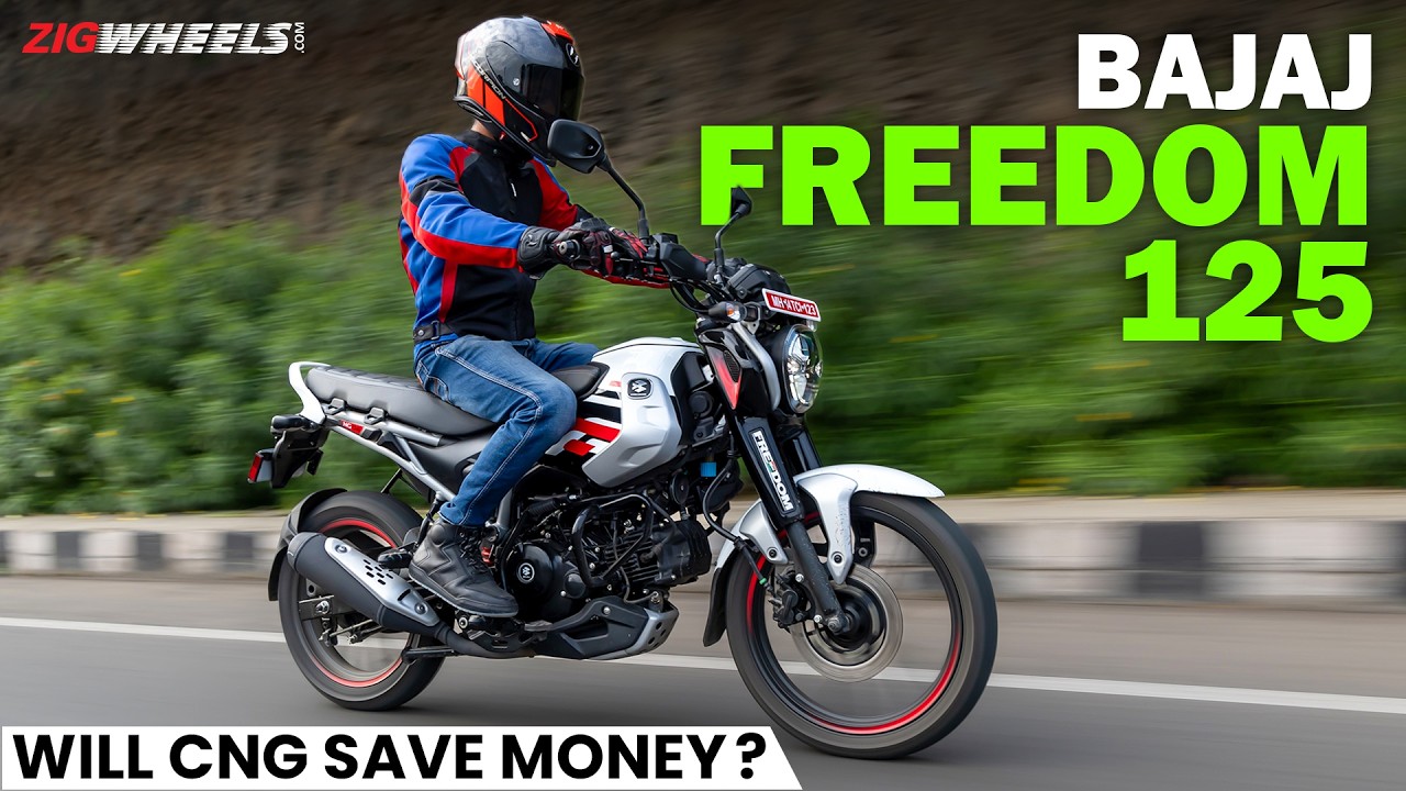 Bajaj Freedom 125 CNG Road Test Review | Is India Ready For a CNG Motorcycle? | ZigWheels