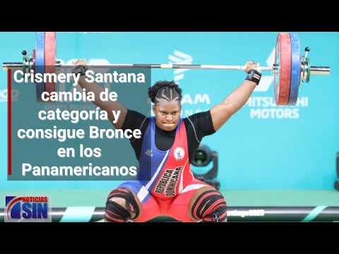 Crismery Santana cambia de categoría y consigue Bronce en los Panamericanos