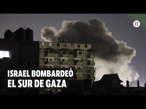 Israel bombardeó el sur de Gaza, colapsado por refugiados palestinos | El Espectador