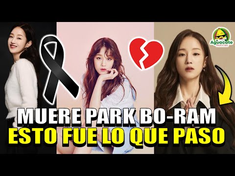 Park Bo Ram DE QUE MURIO + LA VERDAD del FALLECIMIENTO de cantante coreana park bo ram