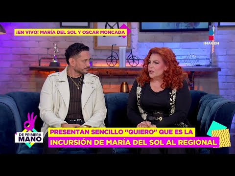 EN VIVO María del Sol y Óscar Moncada presentan ‘Quiero’  y recuerda amistad con Mario Bezares | DPM