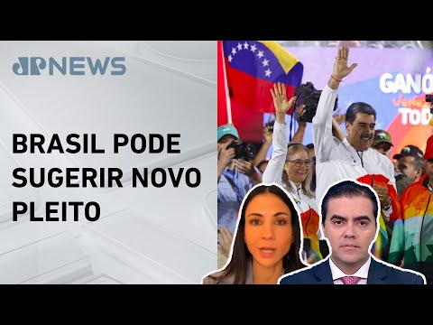 Seria possível acontecer uma nova eleição na Venezuela? Amanda Klein e Vilela comentam