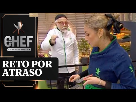 PROBLEMA TUYO: Ennio Carota retó a Dani Castro por demorar preparación - El Discípulo del Chef