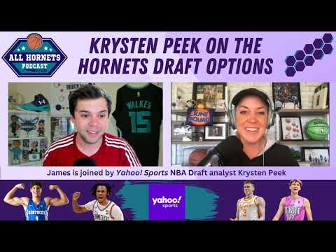 Draft Analyst Krysten Peek On The Latest Hornets Draft Rumors - BVM Sports