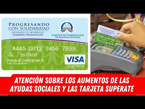 ANTENCIÓN SOBRE LOS AUMENTAS DE LAS AYUDAS SOCIALES Y LAS TARJETA SUPERATE