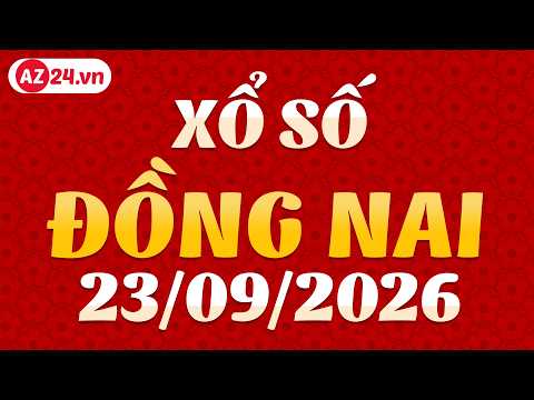 Xổ Số Đồng Nai ngày 23 tháng 9 - XSDN - SXDN - XSDNAI - Kết quả xổ số kiến thiết Đồng Nai hôm nay