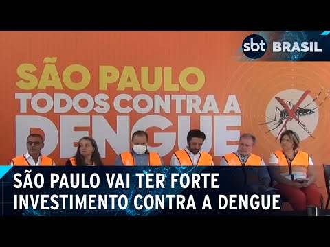 Prefeitura de São Paulo investirá 240 milhões de reais em combate a dengue | SBT Brasil (13/03/24)