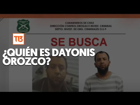 ¿Quién es Dayonis Orozco? Los antecedentes penales del prófugo en el crimen del teniente Sánchez