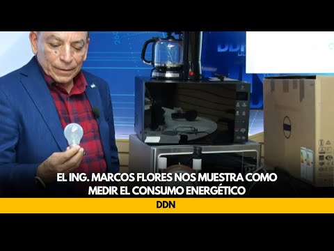 El Ing. Marcos Flores nos muestra como medir el consumo energético