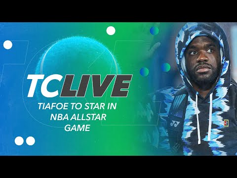 Frances Tiafoe Playing in the NBA Allstar Game | Tennis Channel Live