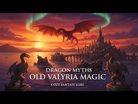 Targaryen Lore: Cozy Dragon Myths & Ancient Magic Stories | Music & Ambience