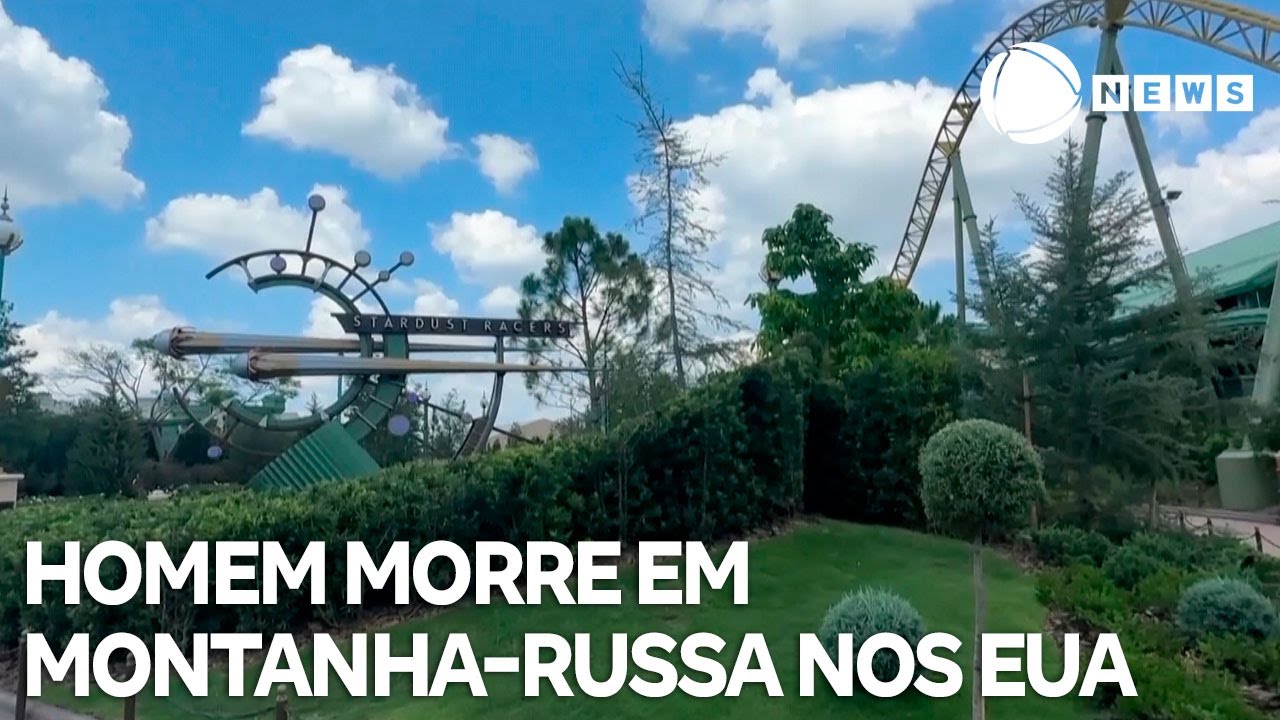 Homem sofre pancada e morre em montanha-russa nos EUA; saiba mais