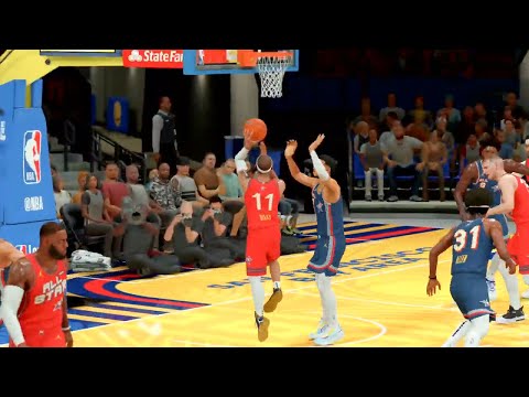 NBA 2K25 - My CAREER - 52 PTS - COURTSIDE NBA HIGHLIGHTS - WEST vs EAST ALL STAR GAME |DJ DIXON PG11