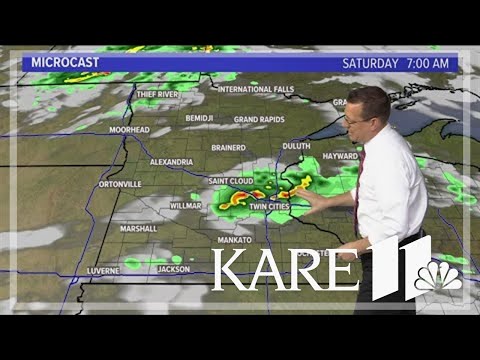 WEATHER: Saturday showers