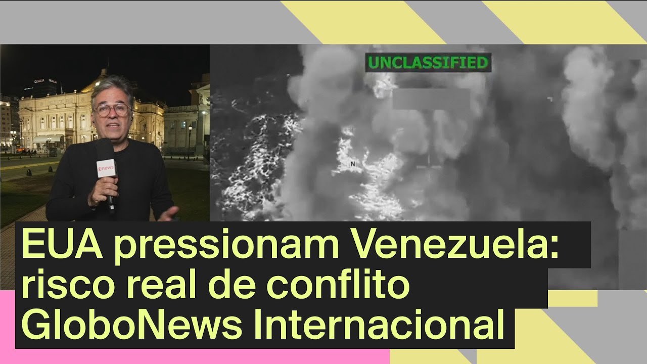 Tensões militares entre EUA e Venezuela: riscos e ilegalidades em debate | GloboNews Internacional