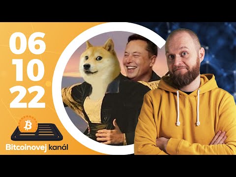 Elon Musk a Dogecoin 🐕 | Bitcoin u McDonalda 🍟 | Kauza Celsius 💸 - CEx 06/10/2022