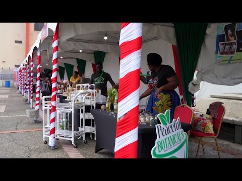 Tobago's Entrepreneurs Showcase Products At BDU Christmas Village