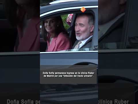 La reina Letizia acompaña a Felipe VI a ver a la reina Sofía, al hospital #shorts | Diez Minutos