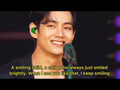 BTS V (김태형) - Inner Child (Live) D-1 [ENGSUB]