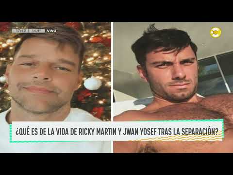 Jwan Josef apareció en redes y habló de su ruptura con Ricky Martin ? DPZT ? 28-08-23