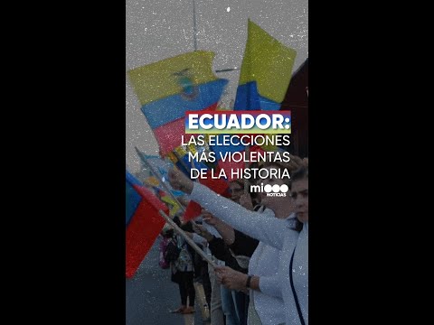 ECUADOR: las ELECCIONES más VIOLENTAS de la HISTORIA - Telefe Noticias