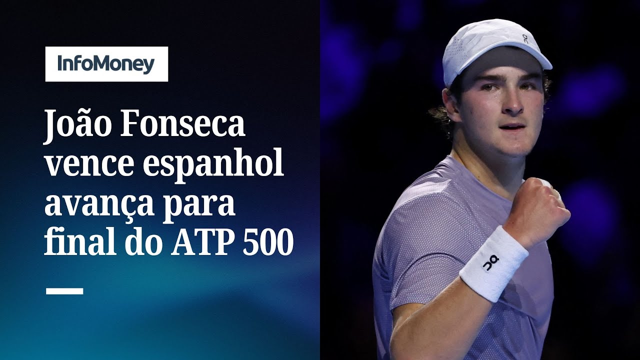 O tenista brasileiro João Fonseca vence Jaume Munar e avança para final do ATP 500 | InfoMoney News