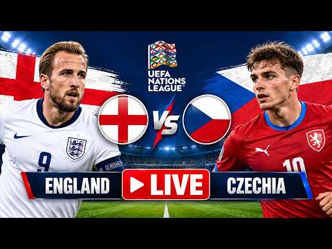 WATCH LIVE | England vs Czechia LIVE | UEFA Nations League | ENG vs CZE