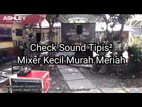 MIXER ASHLEY SERI EVOLUTION4 | EFEK REVERB | SUDAH DILENGKAPI SOUNDCARD