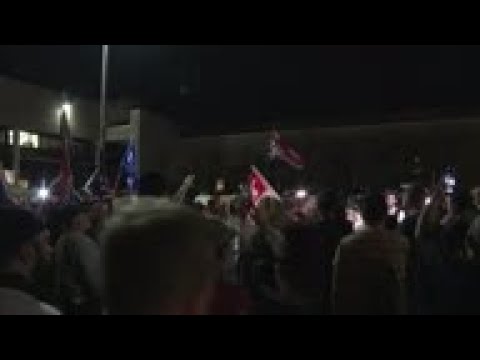 Phoenix protesters chant 'stop the illegal vote'