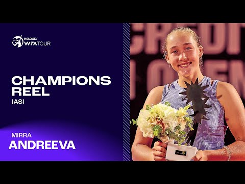 TOP POINTS from 2024 UniCredit Iasi Open Champion Mirra Andreeva! 🏆