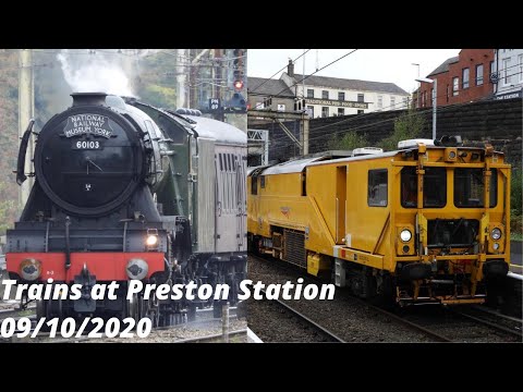 *STEAM - 60103 ‘Flying Scotsman’* Trains at Preston Station (09/10/2020)