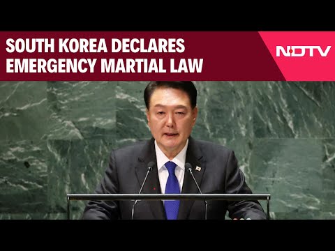 South Korea Declares Emergency Martial Law To Counter Threats Posed By North Korea