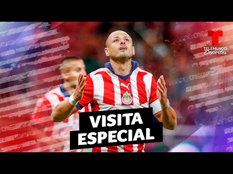 Javier “Chicharito” Hernández recibe unas gratas visitas en Chivas | Telemundo Deportes