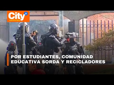 Jornada de manifestaciones y protestas en varias zonas de la capital de la República | CityTv