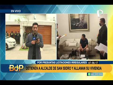 Detienen a Augusto Cáceres, alcalde de San Isidro: en la operación se allanaron 14 inmuebles (3/5)