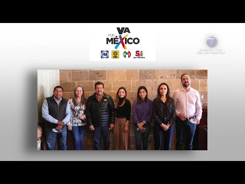 Coalición “Va por México” define diputaciones federales.