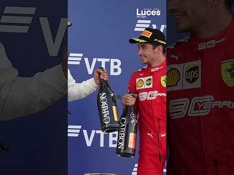 Charles Leclerc emocionado por traspaso de Lewis Hamilton a la escudería Ferrari