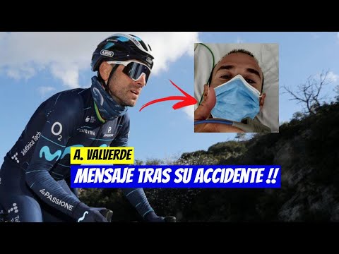 A. VALVERDE 'Mensaje tras su Accidente'