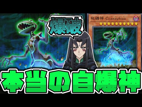 ホビーの動画サムネイル - 【遊戯王】 自爆させた方が1番強い？ 本当の自爆神だ… 『地縛神 Ccarayhua』 【ゆっくり解説】