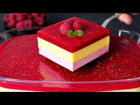 Jell-O - Pink Gelatin Trick for Weight Loss (PREPARE IN 2 MINUTES) Delicious Pink Gelatin Trick