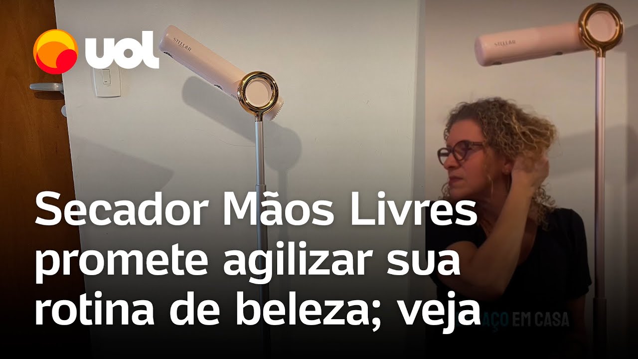 Secador Mãos Livres testamos o aparelho da Stellar Beauty que promete mais praticidade e liberdade