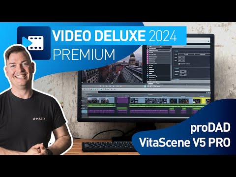 Video deluxe 2024 Premium | proDAD VitaScene V5 PRO