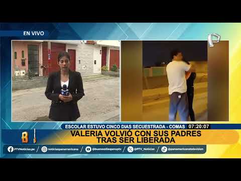 Caso Valeria: policías resguardarán vivienda de menor secuestrada en Comas tras su liberación