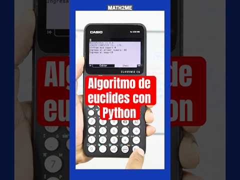 Máximo Común divisor con código #matematicas